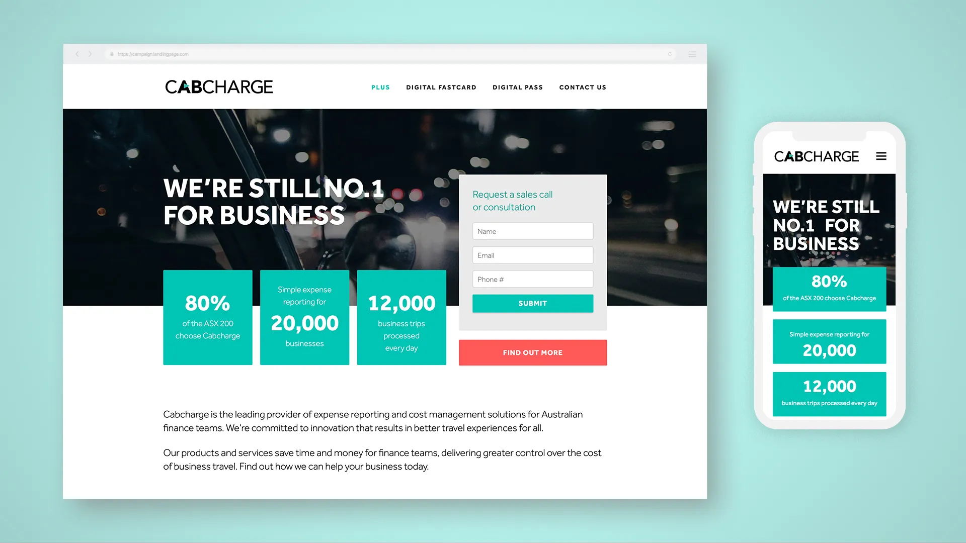 Cabcharge cover image