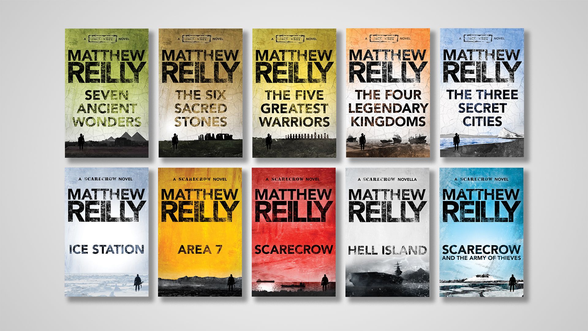 Matthew Reilly Scarecrow & Jack West series