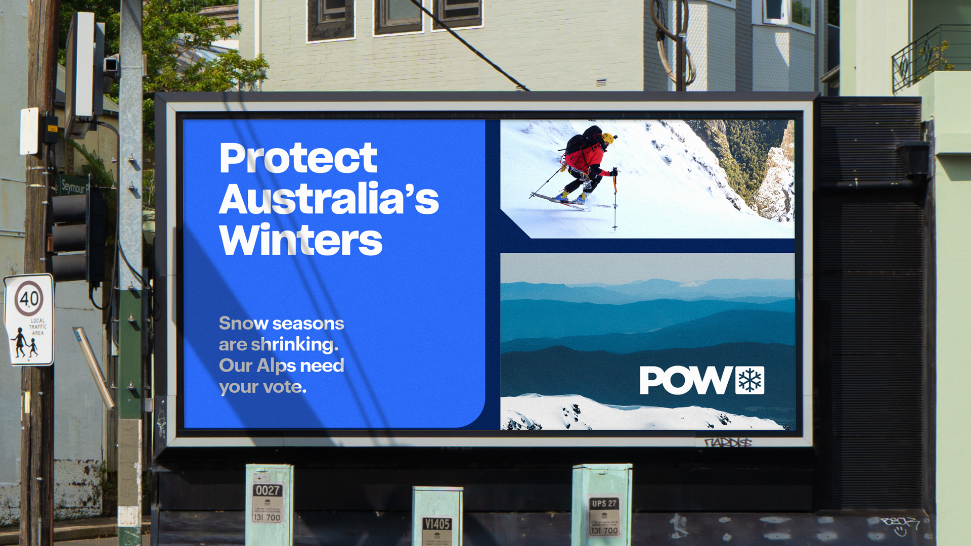 Protect Our Winters - billboard mockups