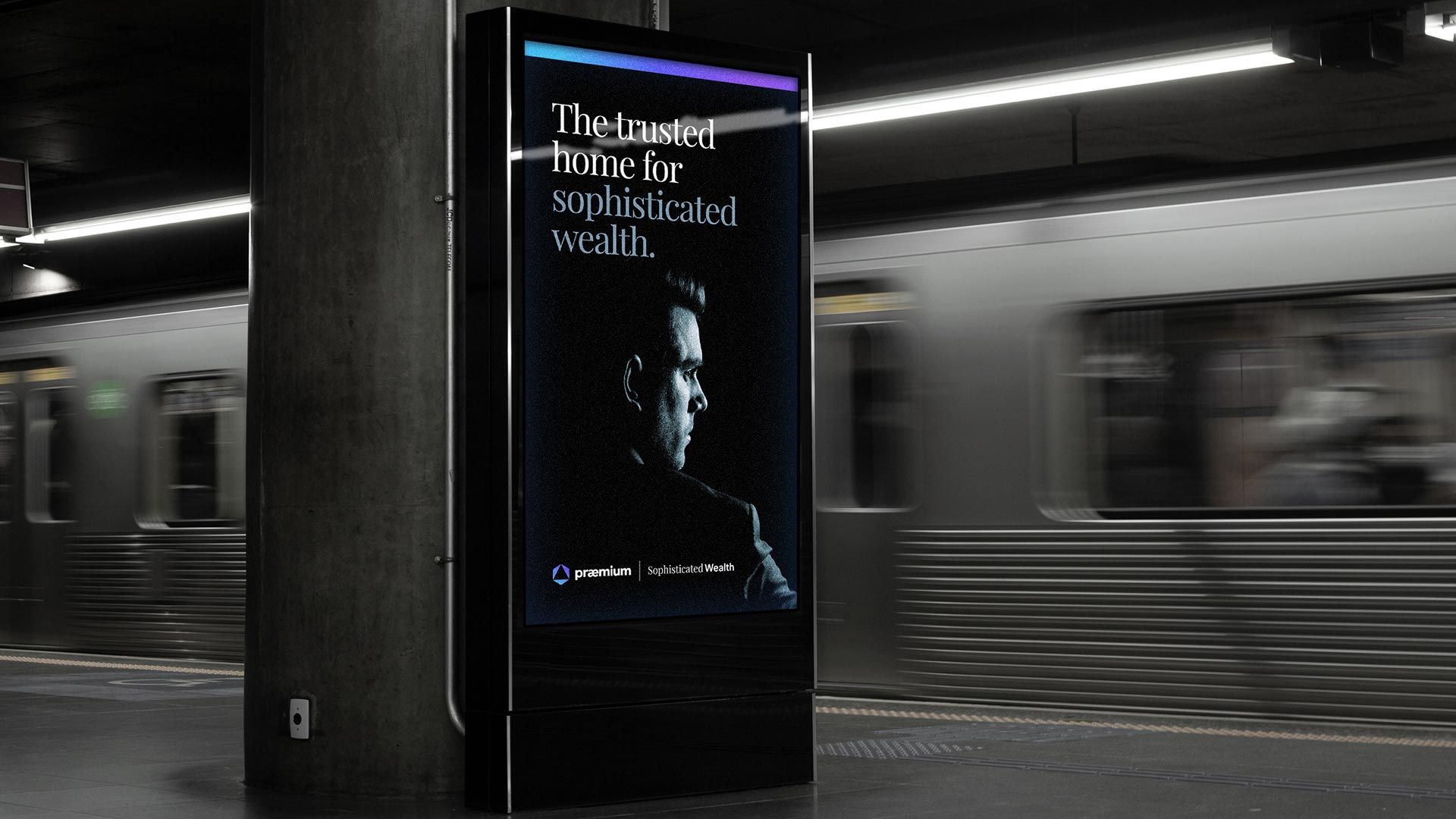 Praemium Campaign in-situ - Martin Place